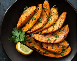 Grilled Sweet Potatoes