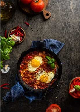 Turmeric Fried Eggs With  Tamarind